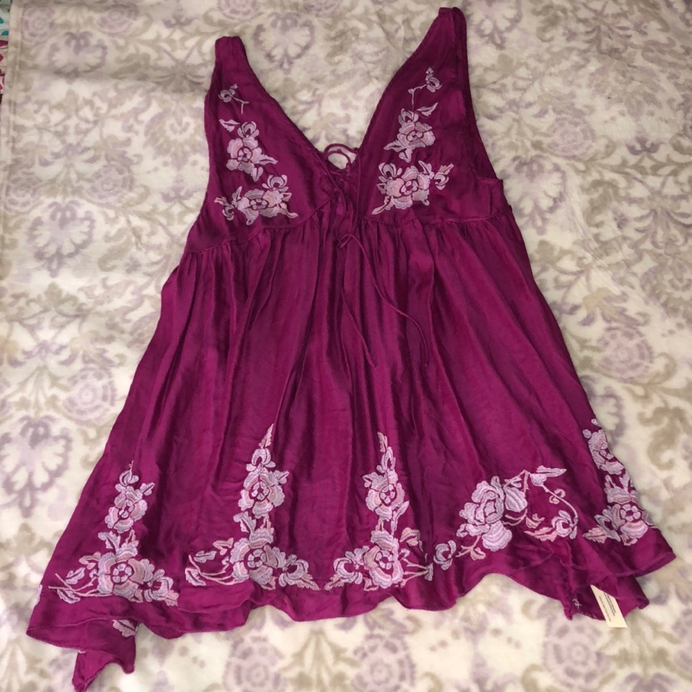 Free People Embroidered Dress